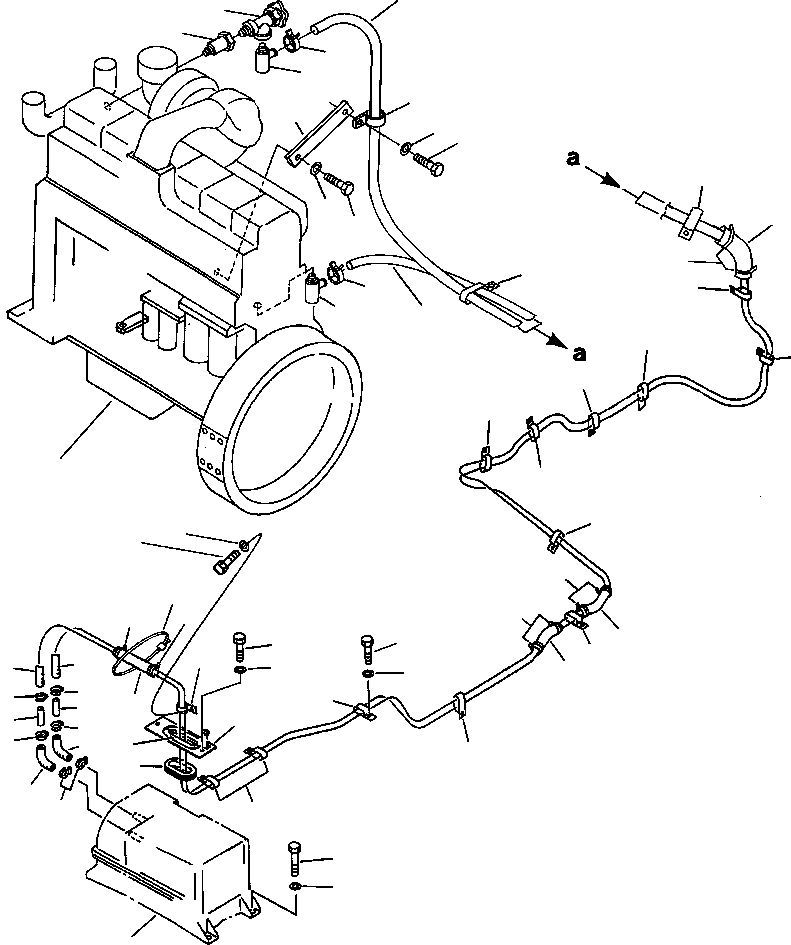 Шланг 09483-00483 KOMATSU