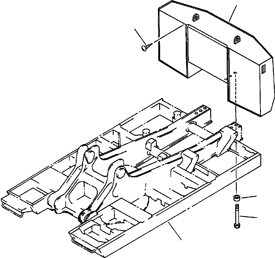 WEIGHT, F.O.P.S. COUNTER (10,600 KG) 209-46-61380 KOMATSU