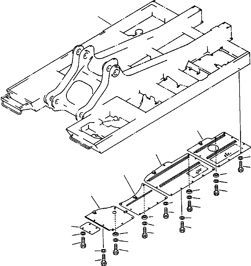 Крышка 209-54-63740 KOMATSU