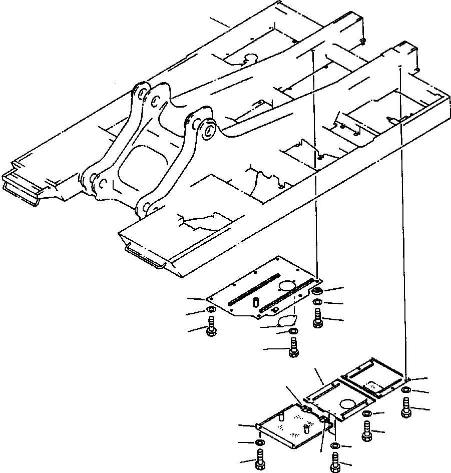 Крышка 209-54-63760 KOMATSU