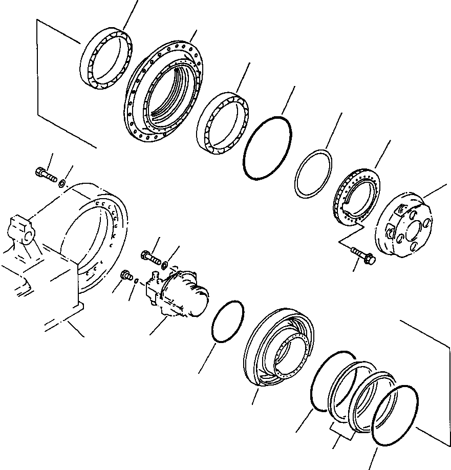 SHAFT,R.H. 209-27-61331 KOMATSU