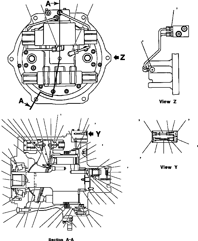 Пластина TM7598-040 KOMATSU
