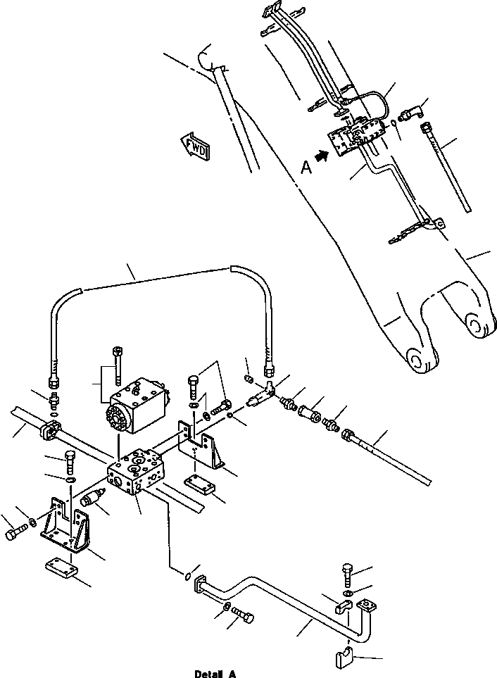 Угольник 209-62-58880 KOMATSU
