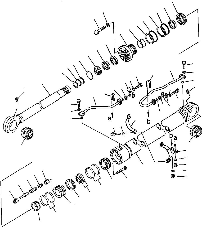 Цилиндр в сборе 209-63-02100 KOMATSU