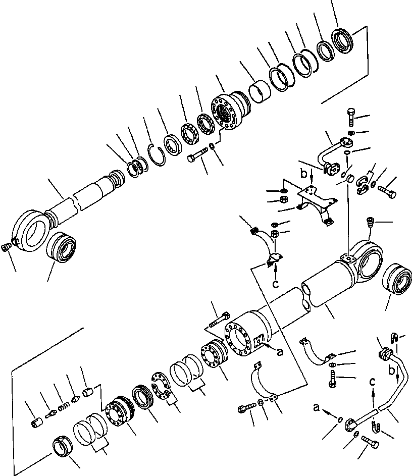 Цилиндр 209-63-72141 KOMATSU