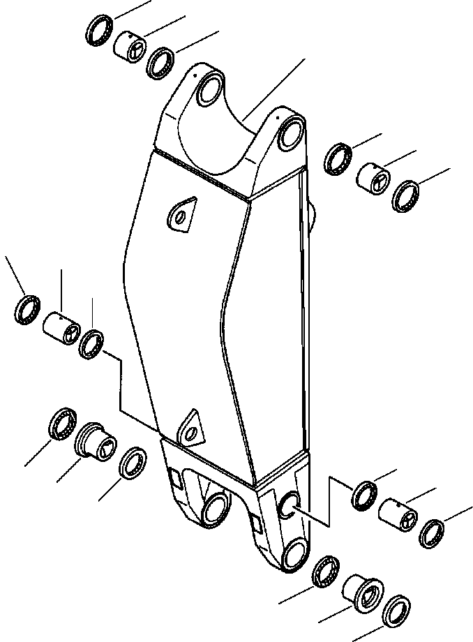 Рукоять в сборе 209-72-00120 KOMATSU