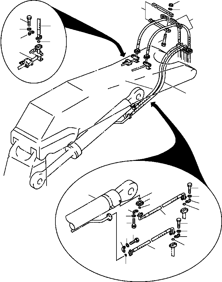 Шланг 07098-01423 KOMATSU