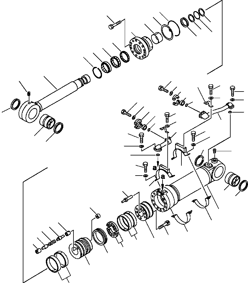 Цилиндр 209-63-96540 KOMATSU