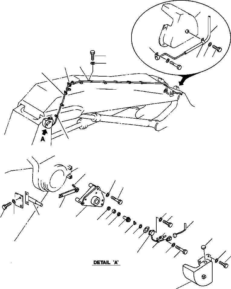 Жгут проводов 209-06-61580 KOMATSU