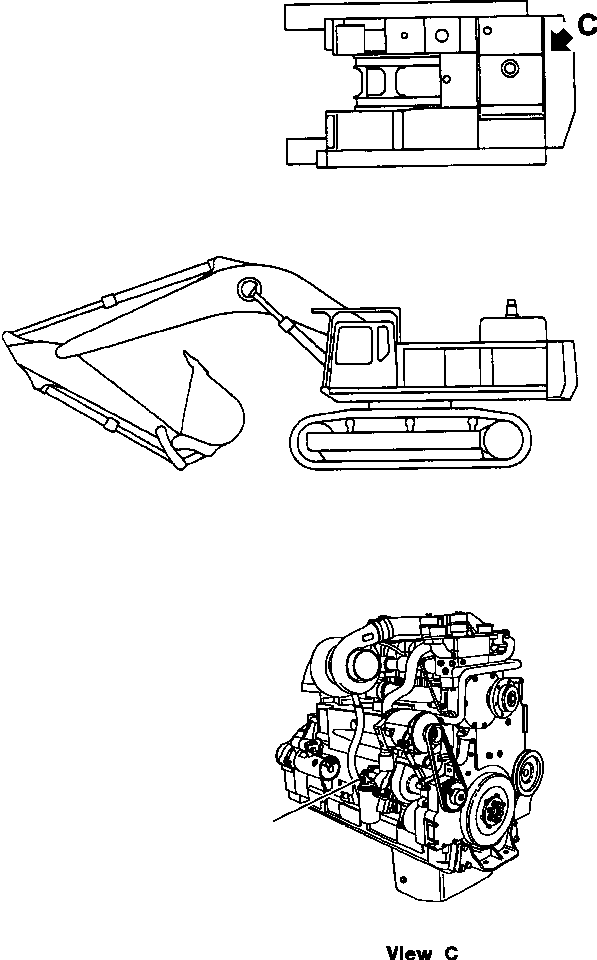 PLATE, INSTRUCTION - WATER CONTROL 6721-61-2210 KOMATSU