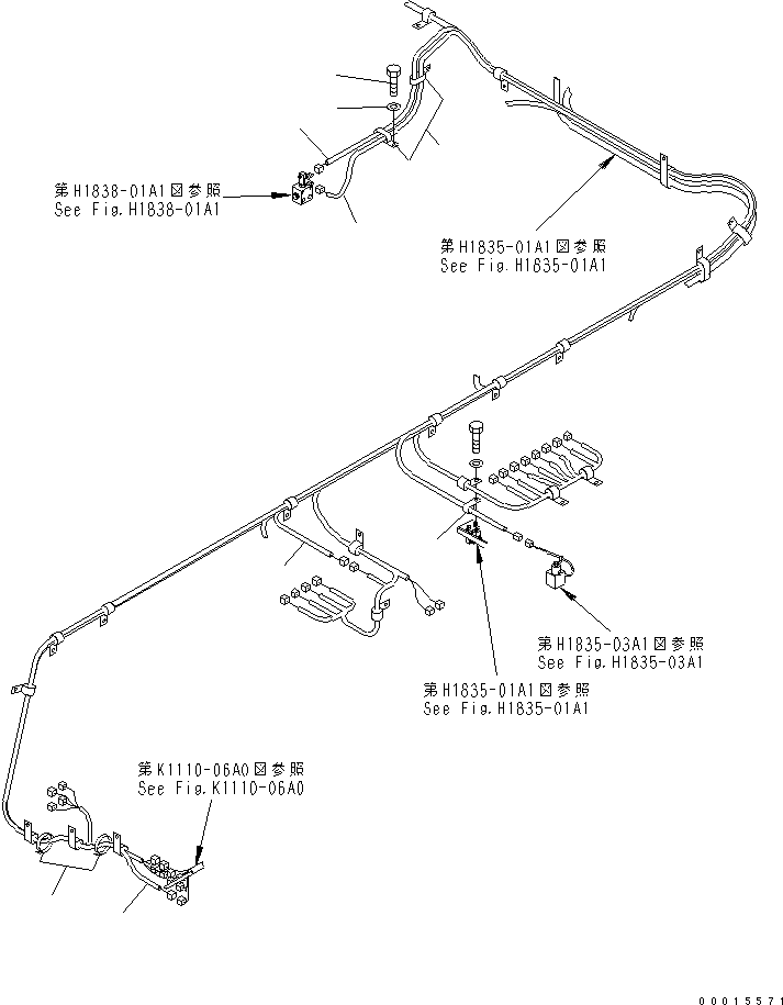 Жгут проводов 209-06-77840 KOMATSU
