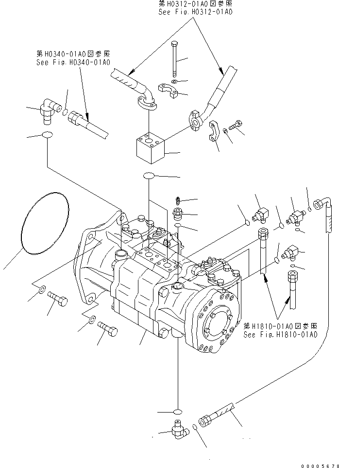 Насос в сборе (708-2L-90740) KOMATSU