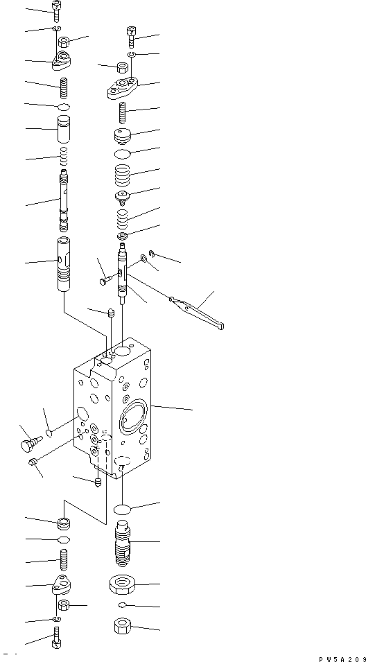 SERVO VALVE ASS'Y,REAR 708-25-85280 KOMATSU