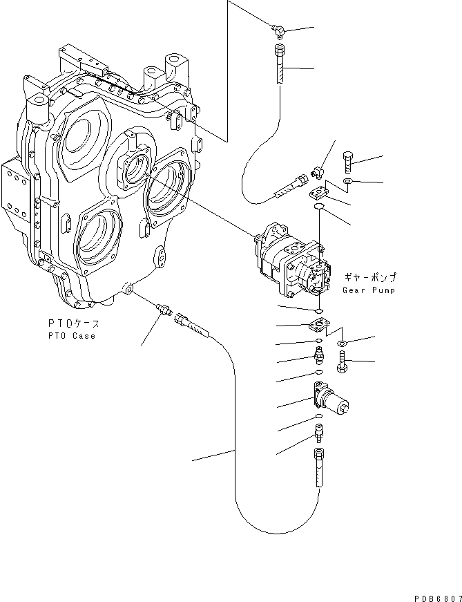 Фланец 209-38-51450 KOMATSU