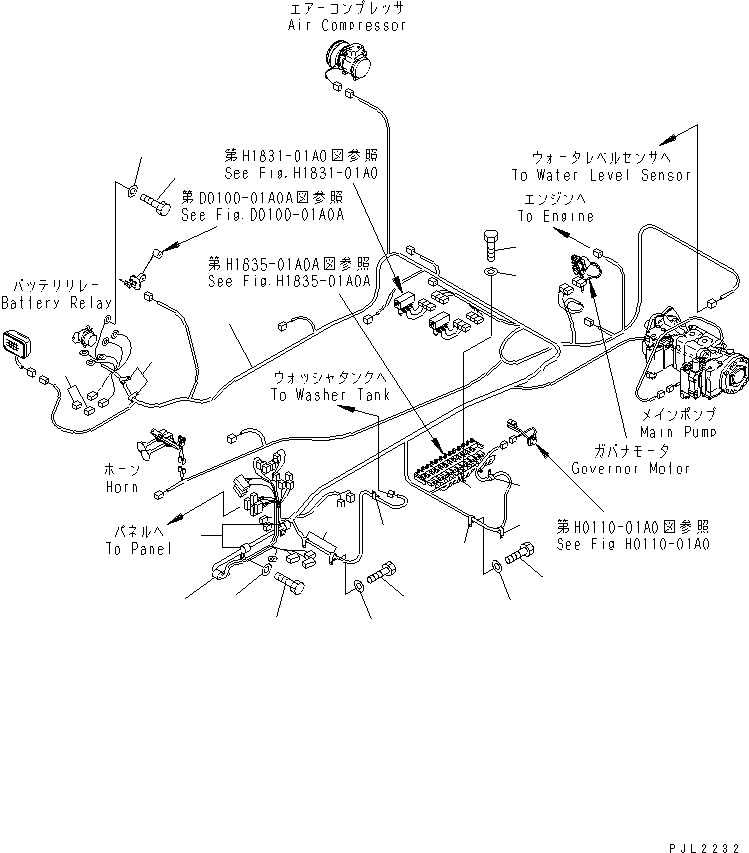 Жгут проводов 209-06-K1181 KOMATSU