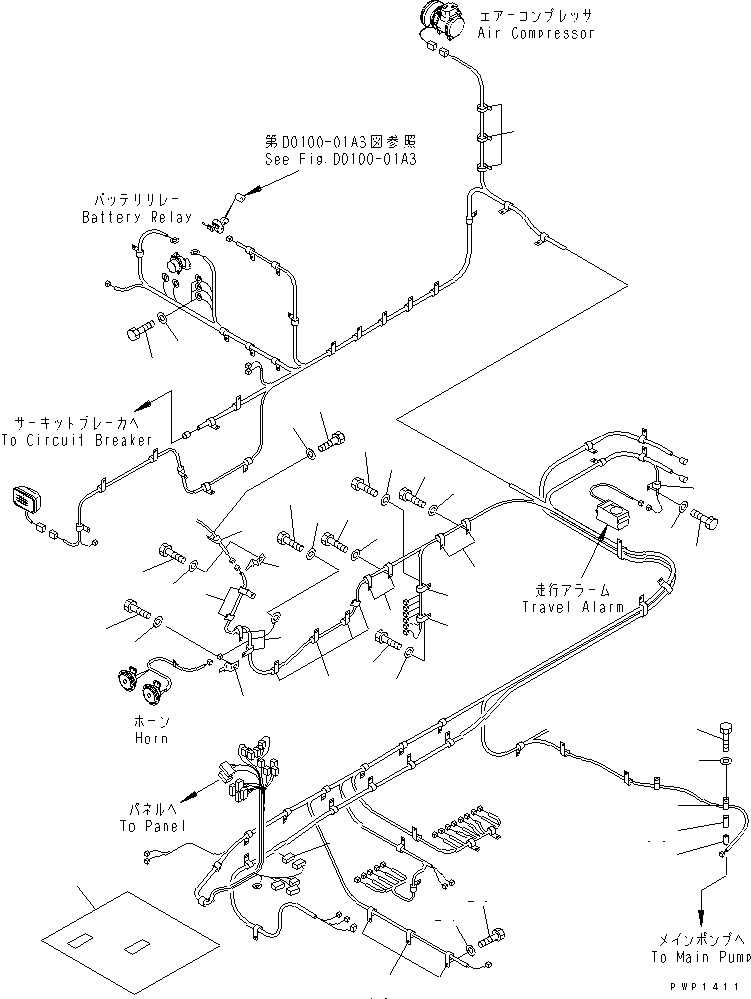 Лист 21N-06-32330 KOMATSU