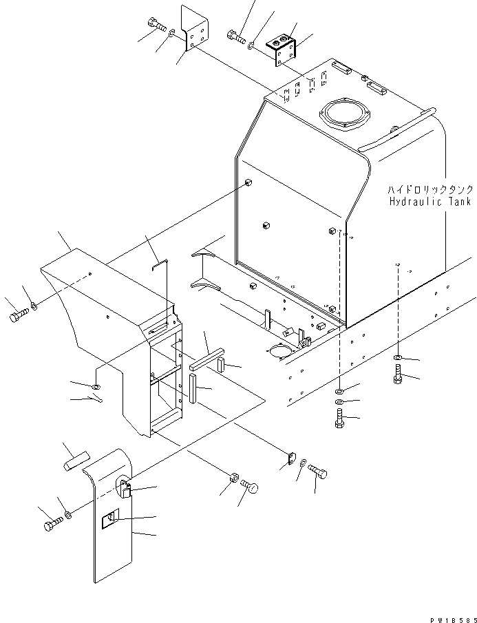 Корпус 209-54-77611 KOMATSU