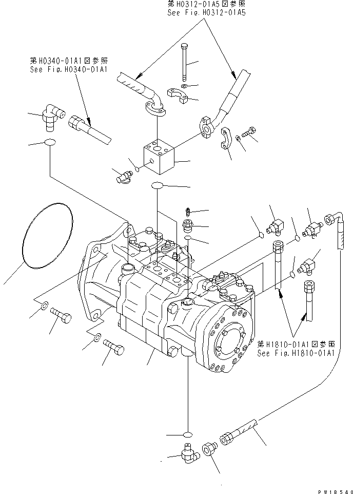 Насос в сборе (708-2L-00740) KOMATSU