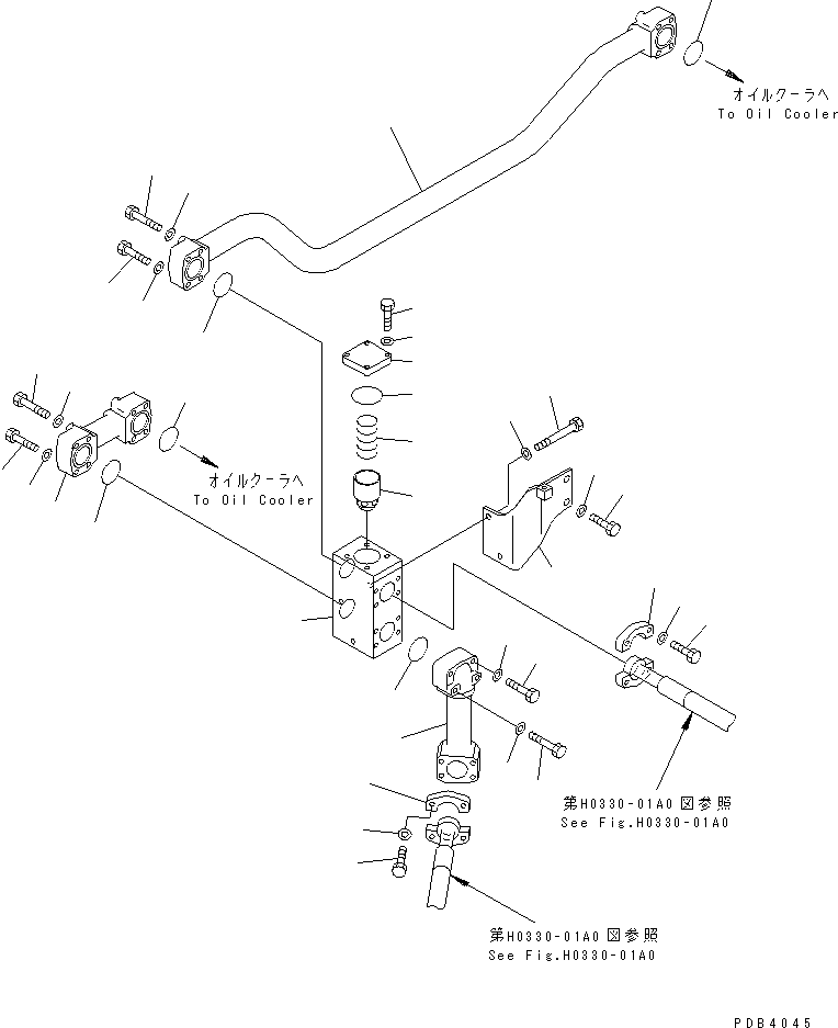 Клапан в сборе 209-60-71201 KOMATSU