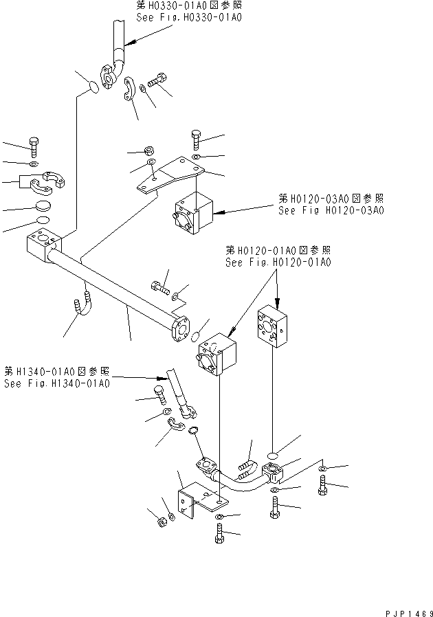 Трубка 209-62-77421 KOMATSU