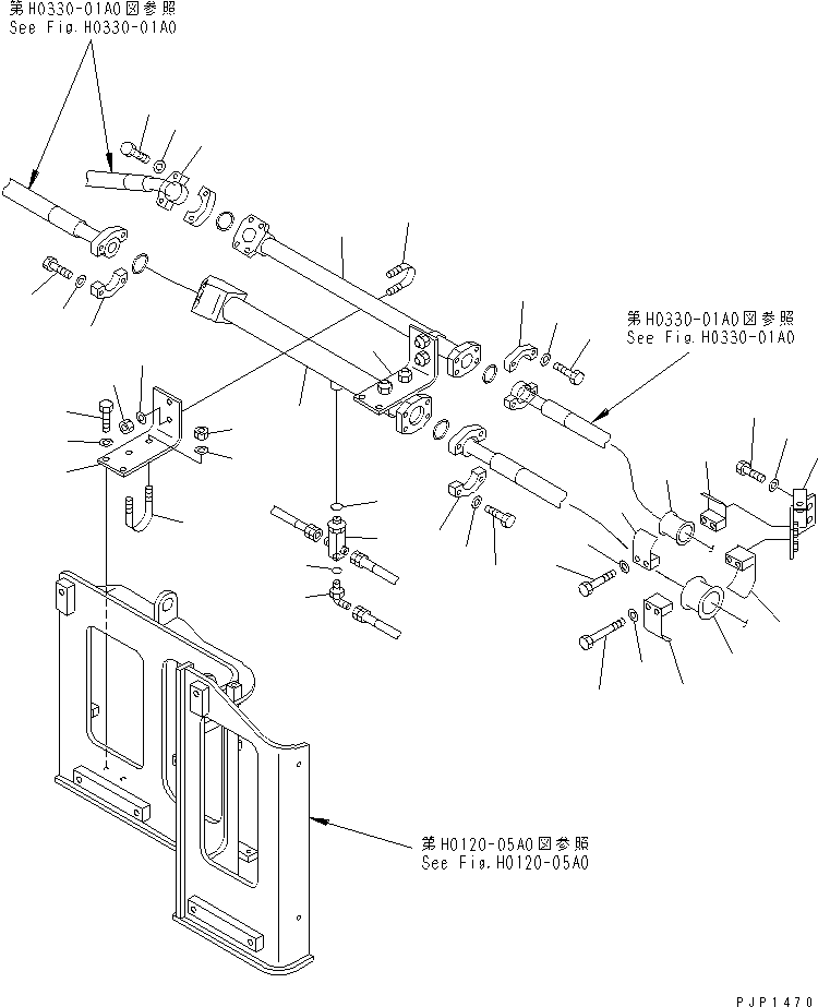 Трубка 209-62-79620 KOMATSU