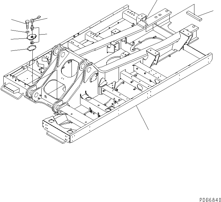 FRAME,REVOLVING 209-46-78110 KOMATSU