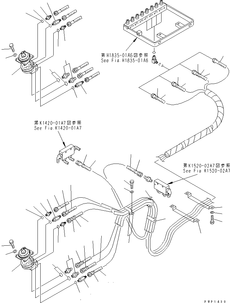 HOSE¤ 3000MM 209-64-11580 KOMATSU