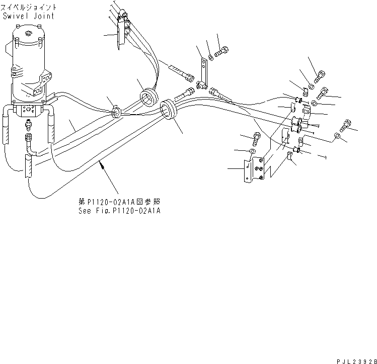 Шланг 07103-50312 KOMATSU