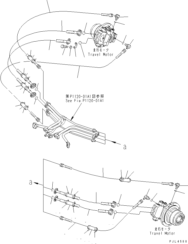 Шланг 07103-20320 KOMATSU