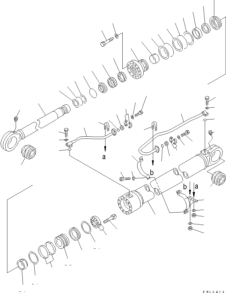 Цилиндр 209-63-53141 KOMATSU