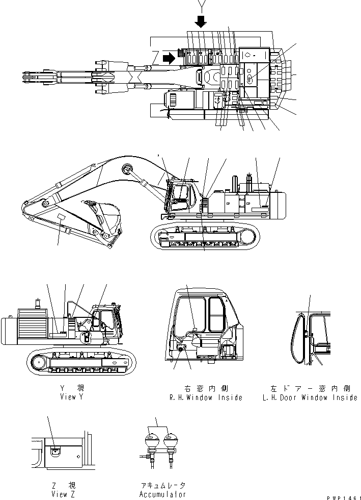 Маркировочная табличка 209-00-78120 KOMATSU