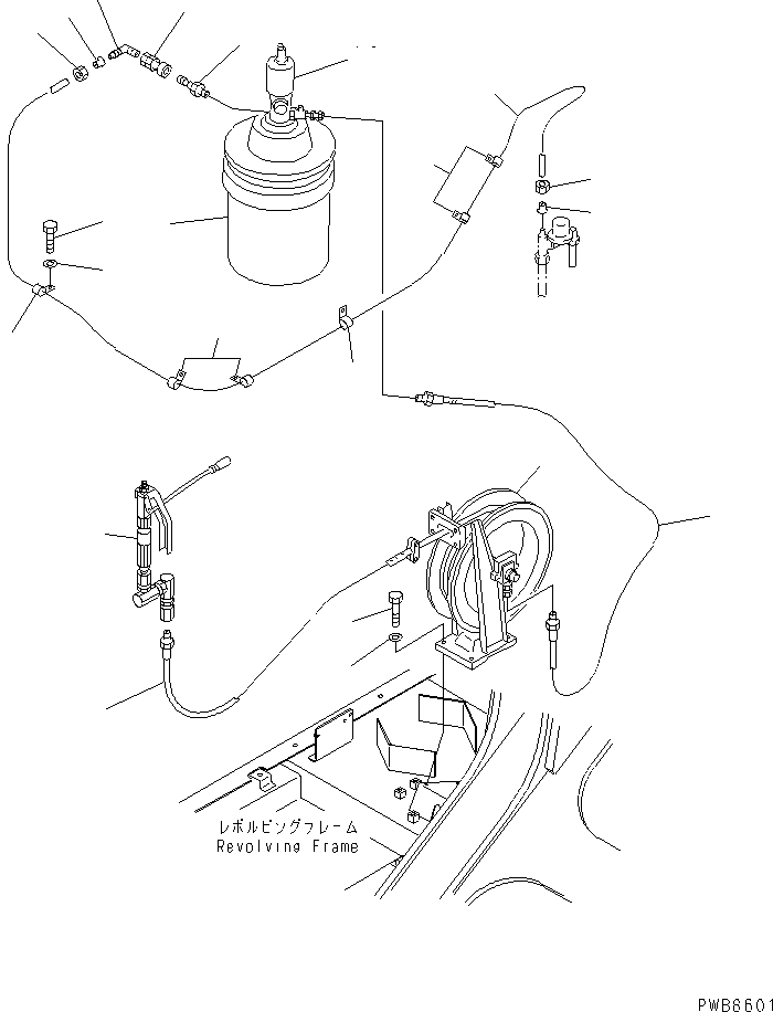 Трубка 07822-00654 KOMATSU