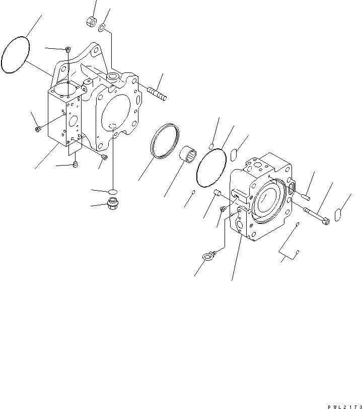 Насос в сборе 708-2L-00750 KOMATSU