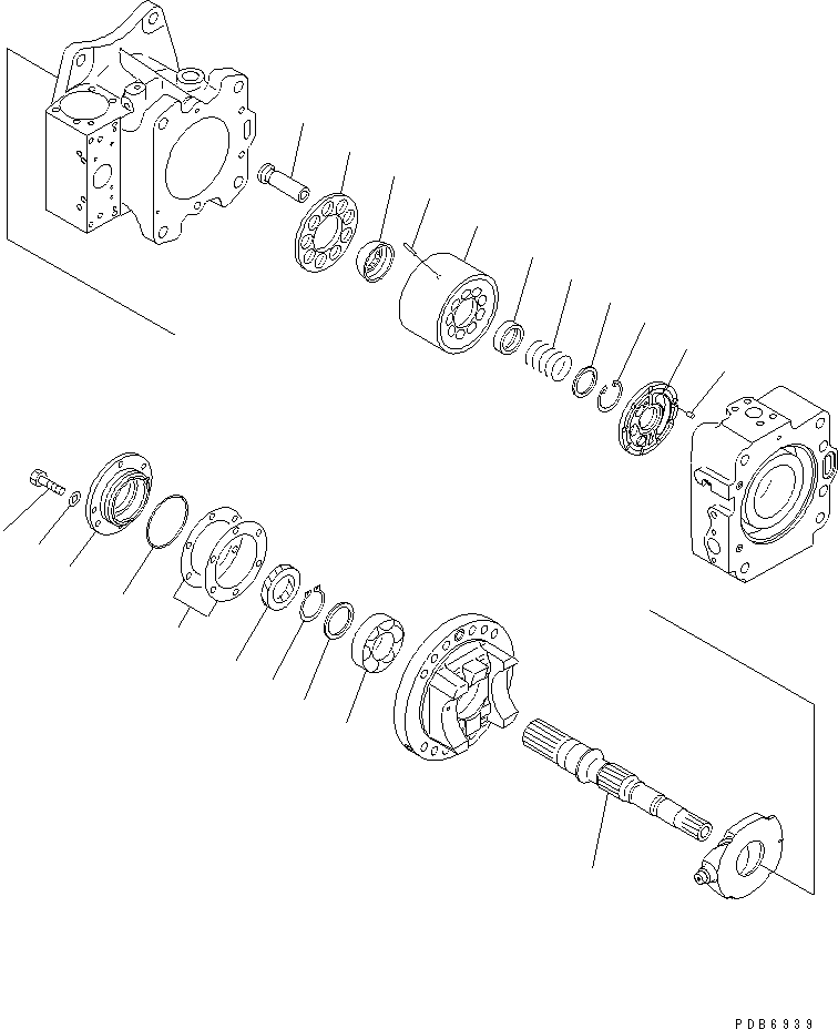 Насос в сборе (708-2L-01530) KOMATSU
