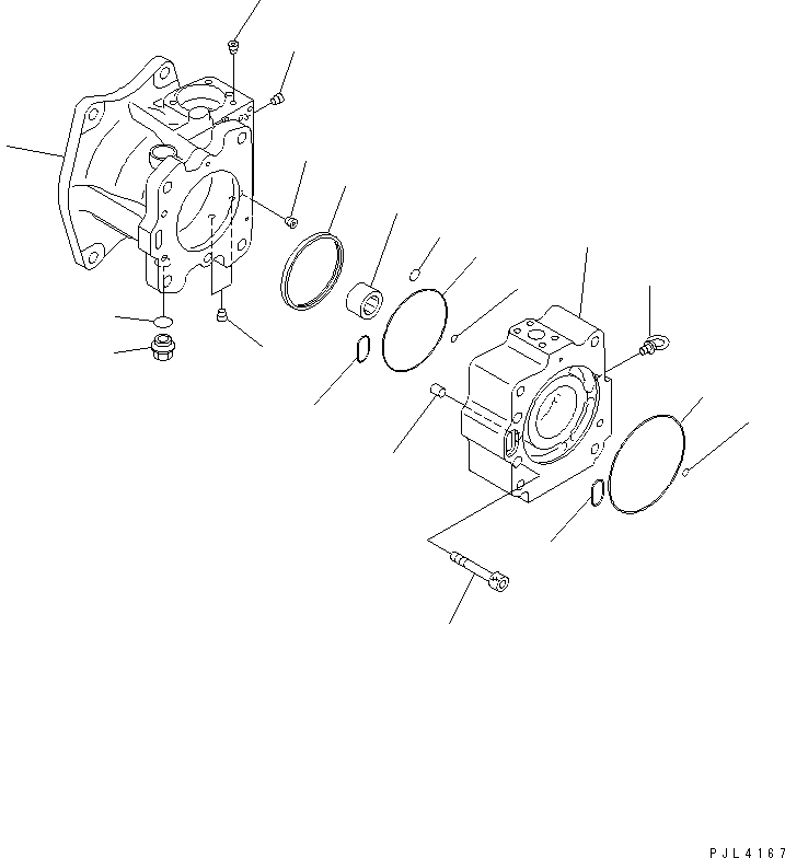 Насос в сборе 708-2L-00740 KOMATSU