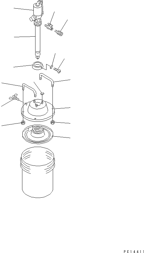 PUMP ASS'Y,(SEE FIG. Y1680-02A0) (209-68-11212) KOMATSU