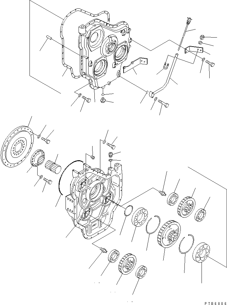 Корпус 209-38-78110 KOMATSU