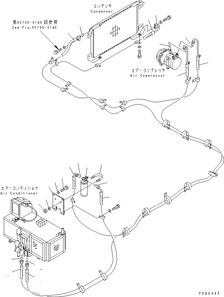 Шланг 209-979-7930 KOMATSU