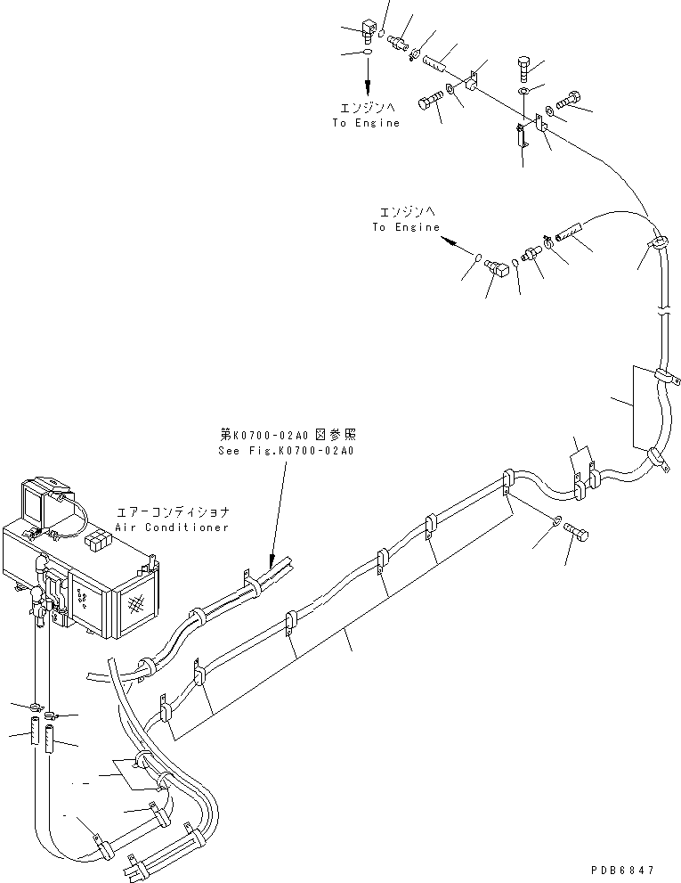 Болт 02010-70613 KOMATSU