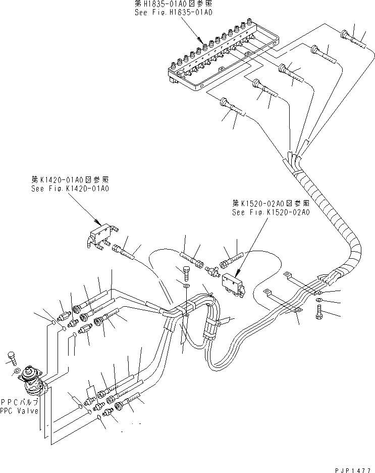 Шланг 209-62-77860 KOMATSU