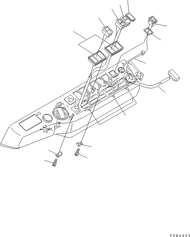 Фонарь в сборе \1\209-06-78331 KOMATSU