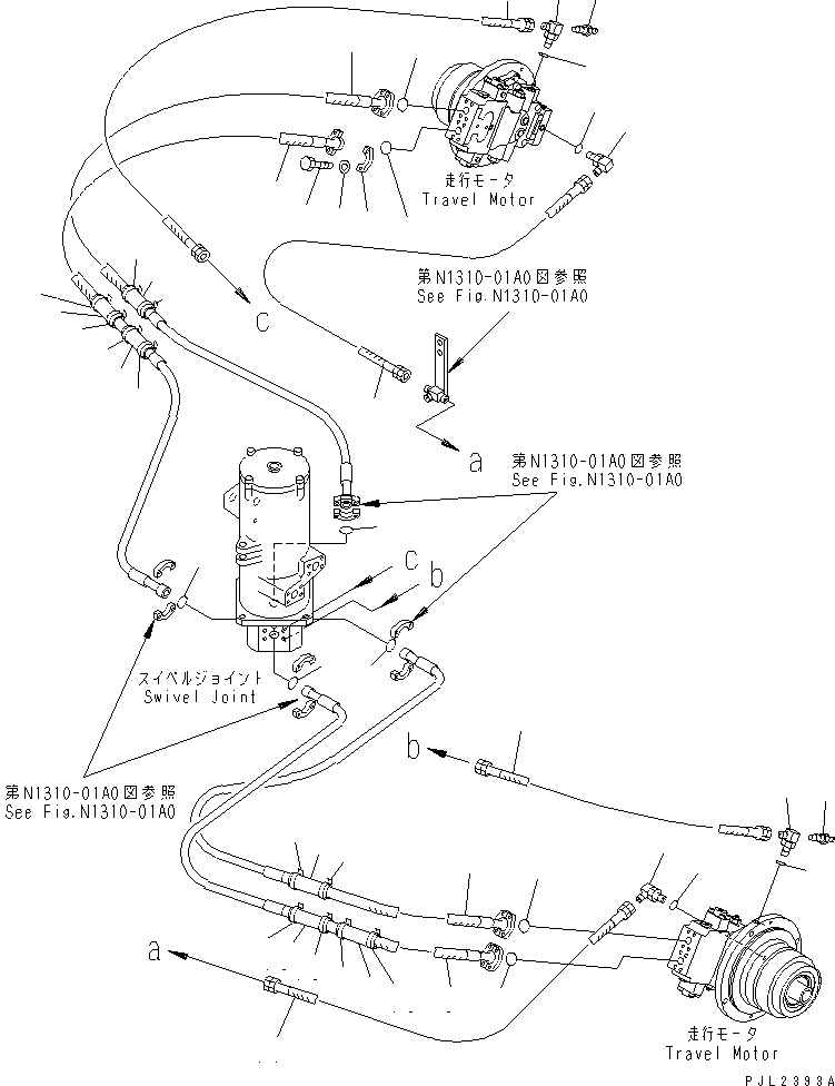 Шланг 07103-50323 KOMATSU