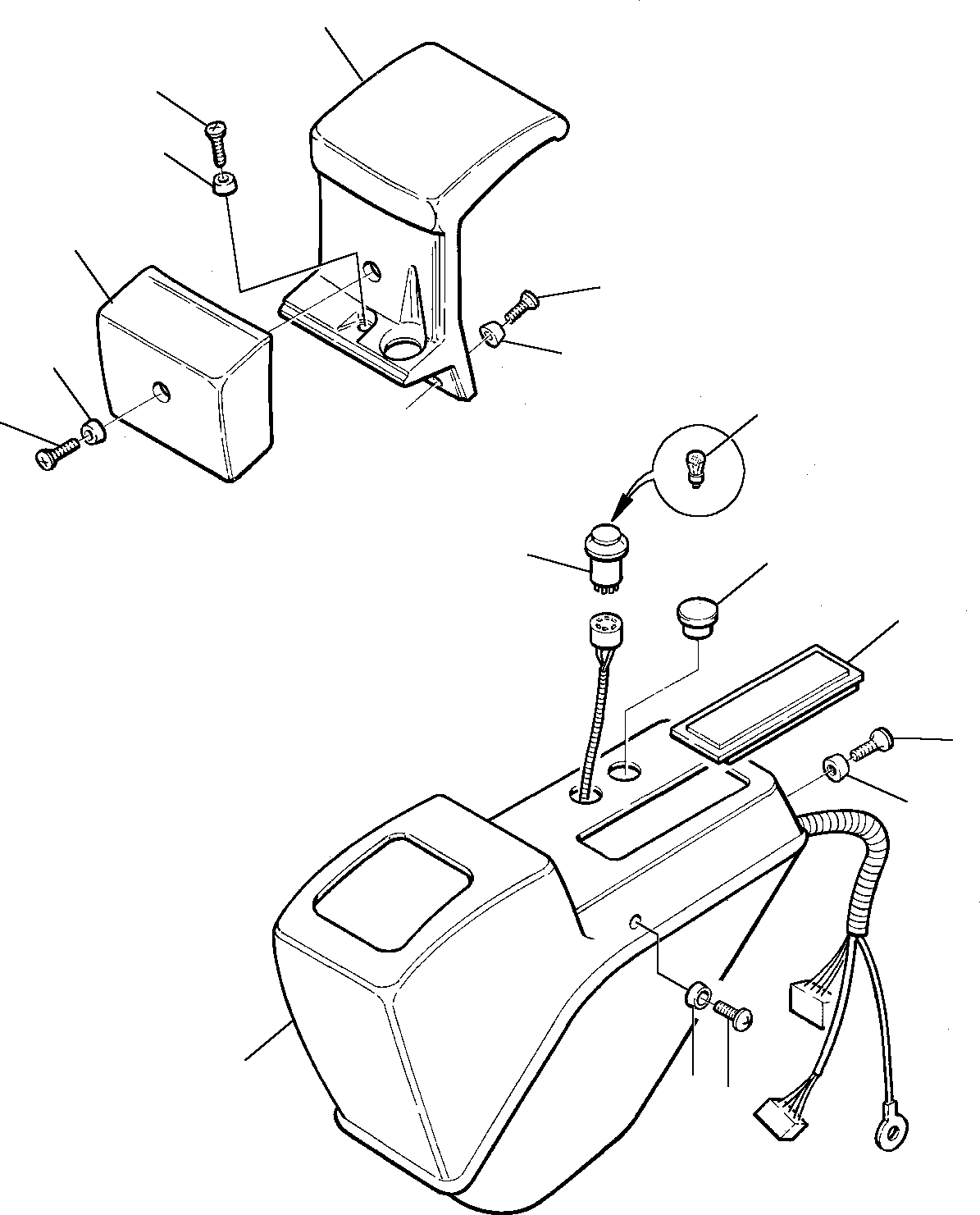 SWITCH HOLDER 22E-54-11490 KOMATSU