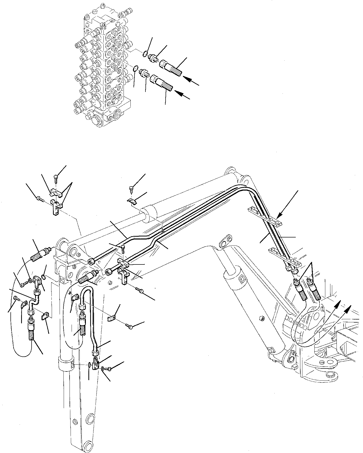 PIPE, L.H. 21D-62-13490 KOMATSU