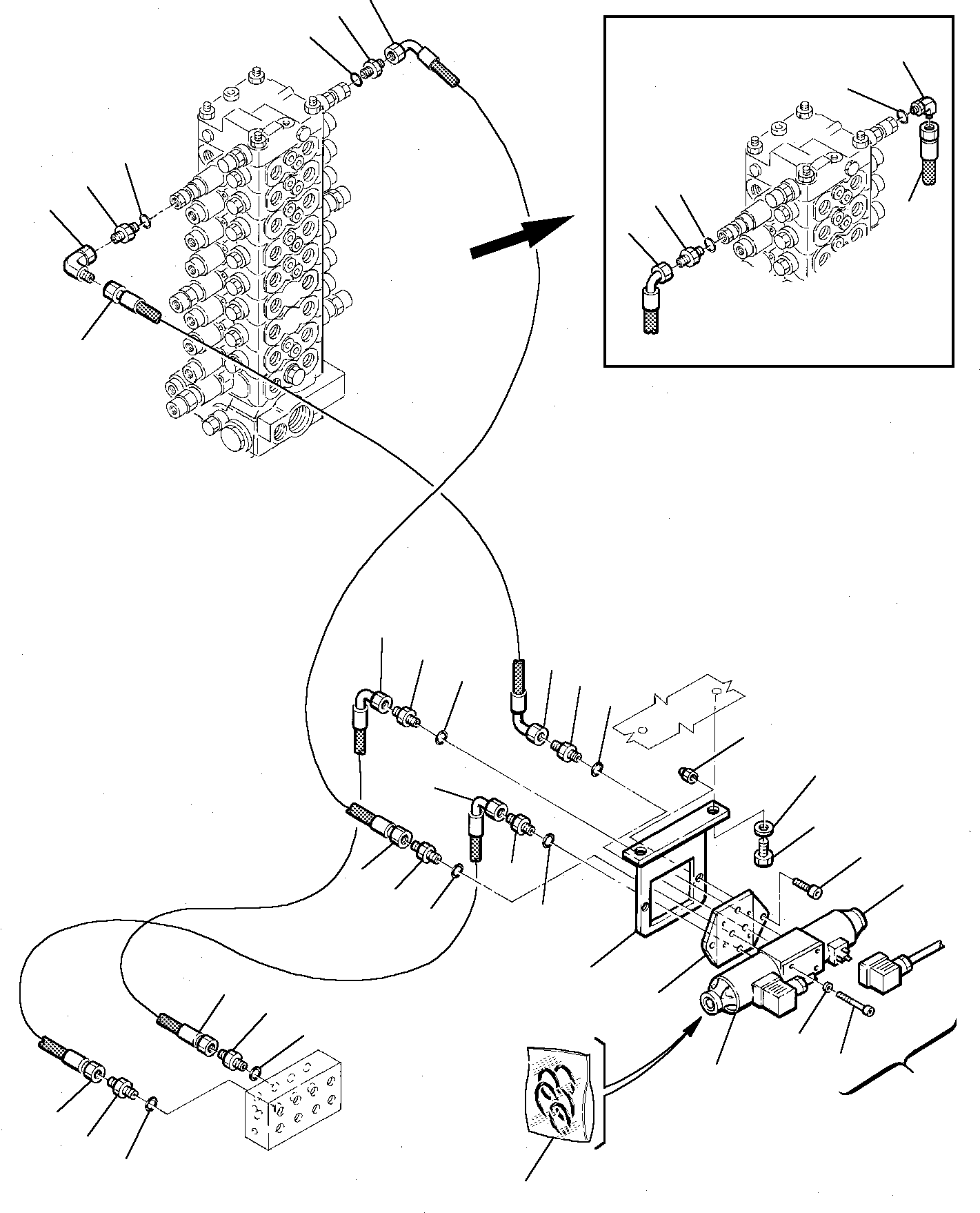 Комплект прокладок 21D-60-18211 KOMATSU