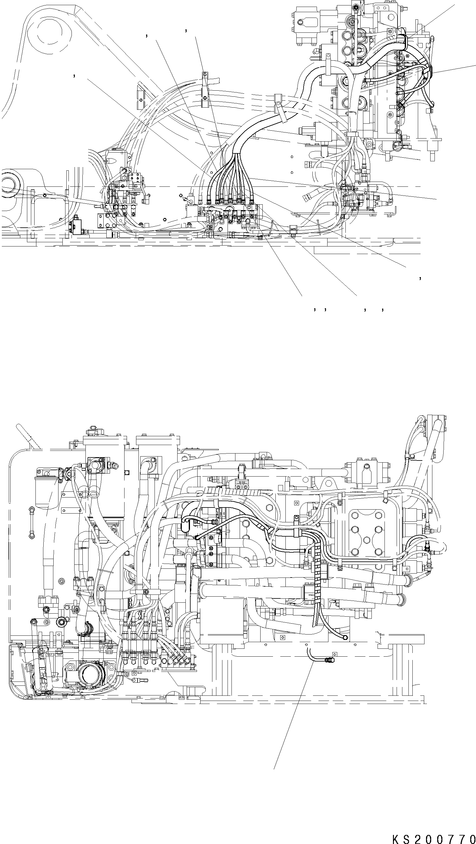 Шланг в сборе 209-62-KJ130 KOMATSU