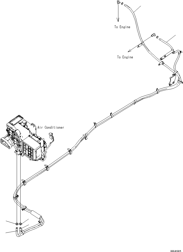 Шланг в сборе 209-979-KA30 KOMATSU