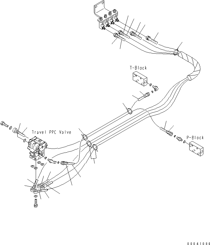 Шланг 209-62-KG980 KOMATSU