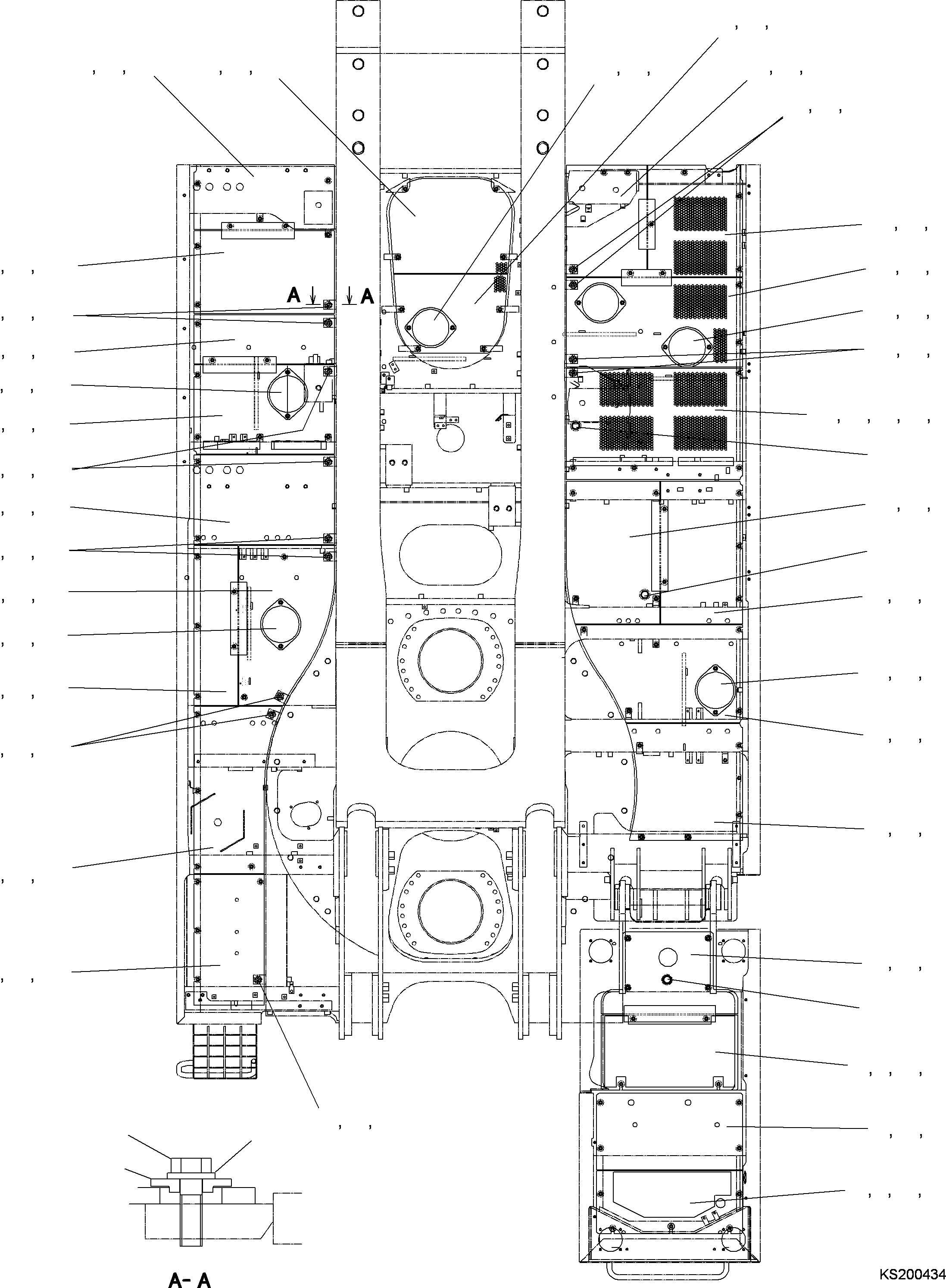 Лист 209-54-KA910 KOMATSU