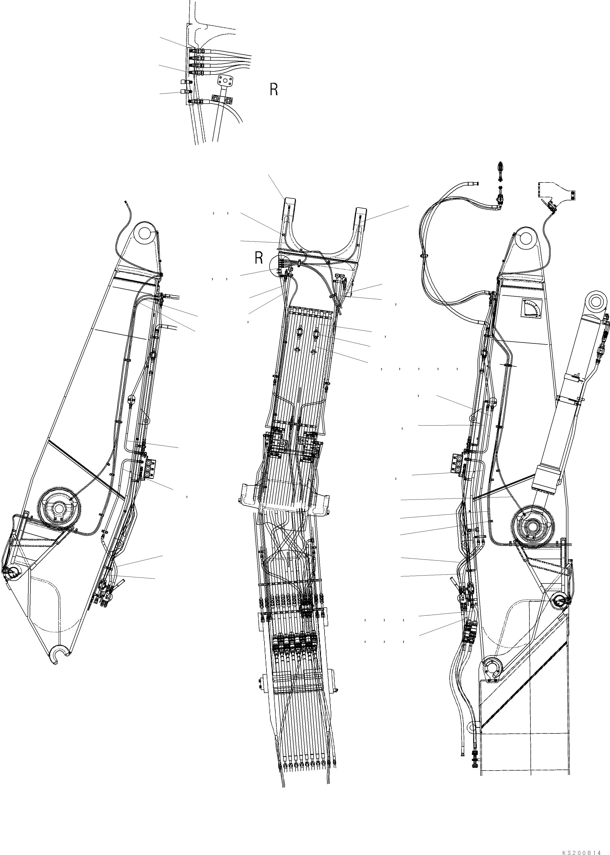 Шланг 209-70-82880 KOMATSU